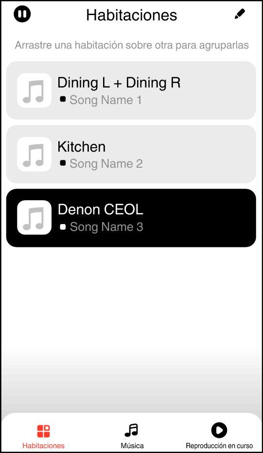 App Select Room CEOL N12